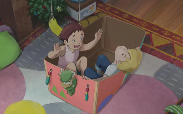 HD desktop wallpaper from The Imaginary (2023) by Studio Ponoc, showcasing vibrant anime art that immerses viewers in its enchanting world.