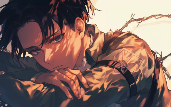 Anime Attack on Titan Levi Ackerman HD Desktop Wallpaper | Background Image