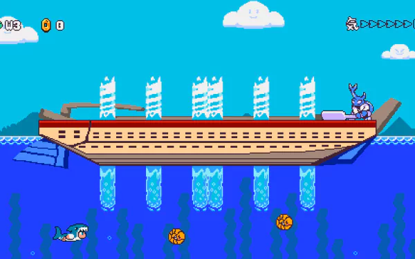 HD desktop wallpaper featuring vibrant imagery from the video game Kitsune Tails, showcasing its enchanting art style and colorful characters.