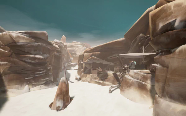 HD desktop wallpaper featuring imagery from the video game The Burst, showcasing vibrant designs and themes that immerse players in its captivating world.