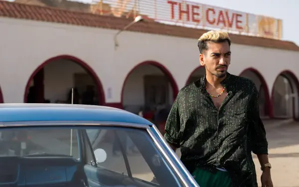 HD desktop wallpaper featuring Kaos (2024), a captivating TV show background that brings vibrant energy to your screen.