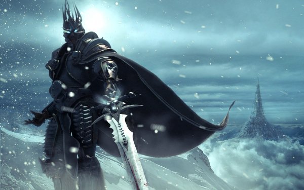 Lich King video game Warcraft HD Desktop Wallpaper | Background Image