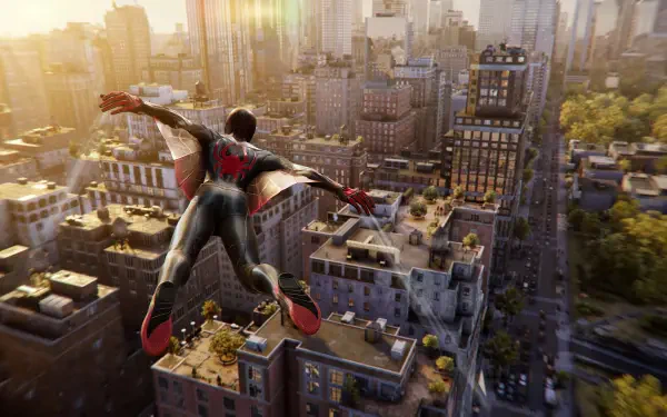Marvel's Spider-Man 2 Miles Morales HD Desktop Wallpaper | Background Image