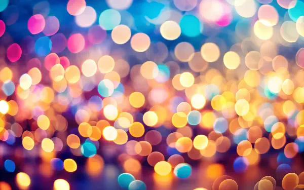 bokeh city at night colorful blur Abstract HD Desktop Wallpaper | Background Image