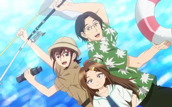 Anime TsumaSho Marika Shiraishi Keisuke Niijima Mai Niijima HD Desktop Wallpaper | Background Image