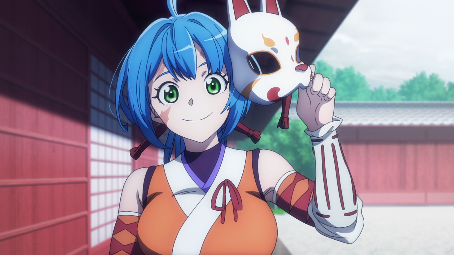 Download Anime Shangri-la Frontier Akane Akitsu HD Wallpaper