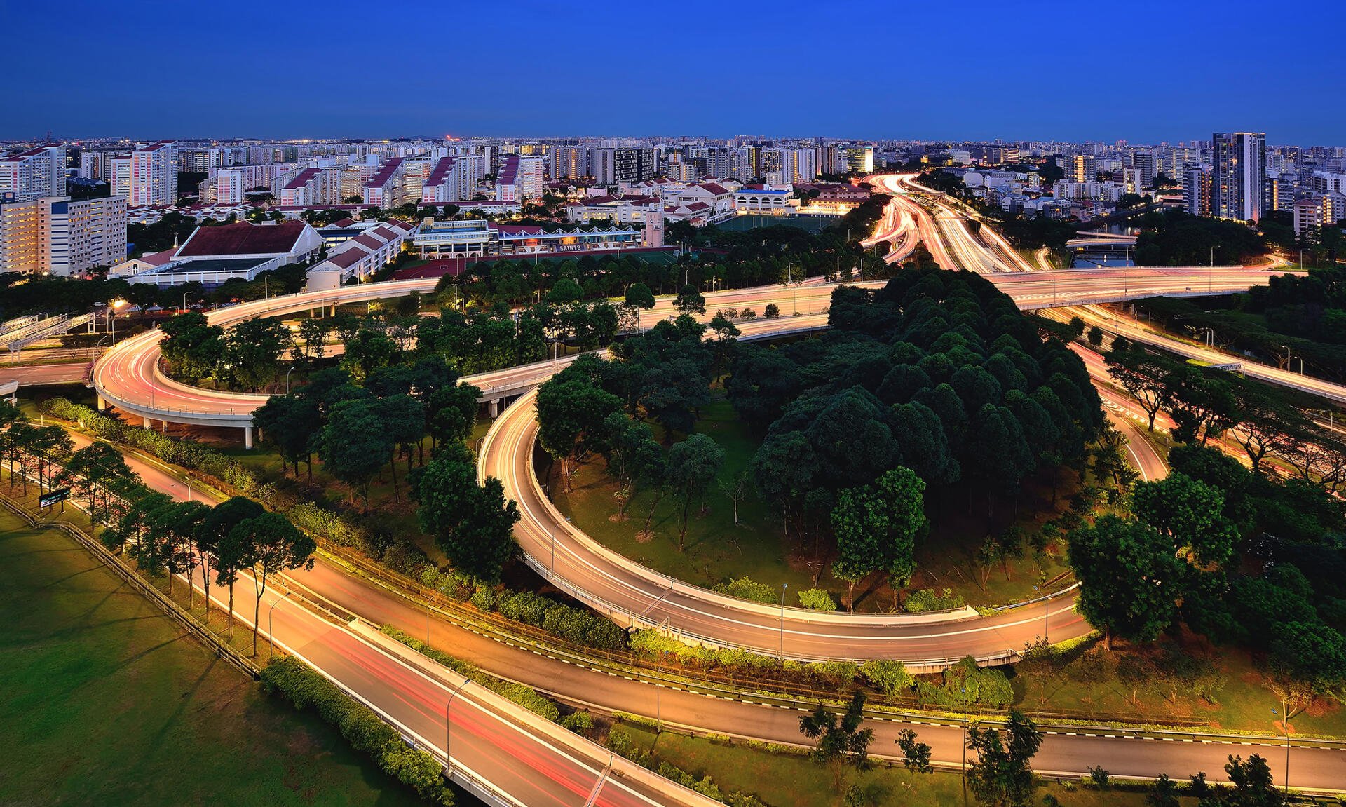 Download City Night HD Wallpaper