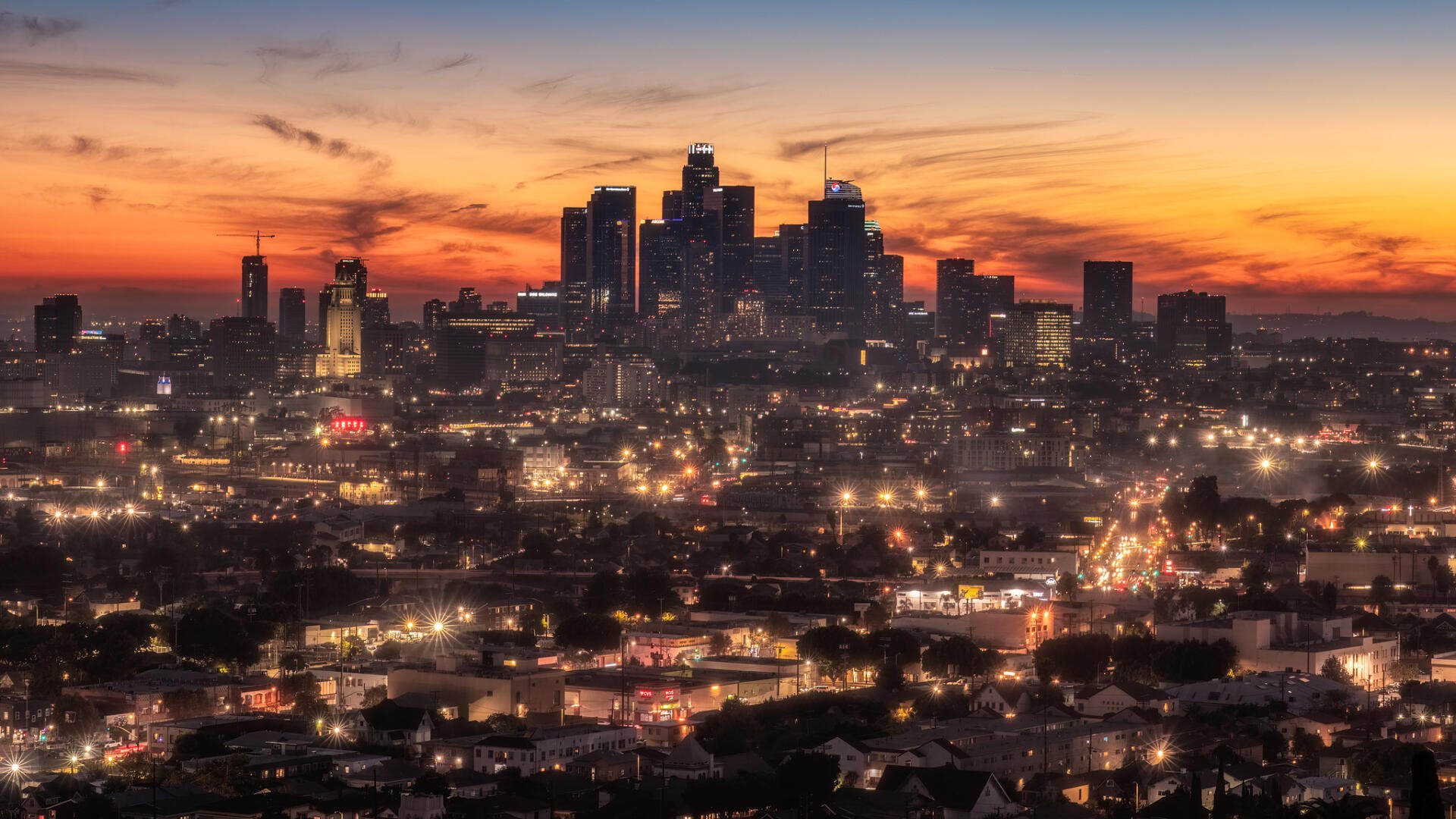 Download City Night HD Wallpaper