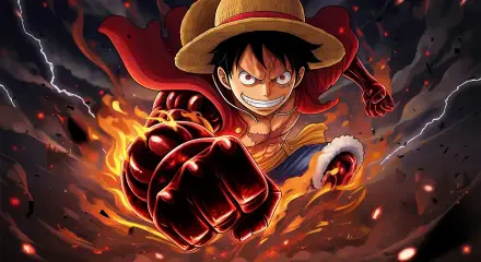 One Piece Monkey D. Luffy Haki (One Piece) HD Desktop Wallpaper | Background Image