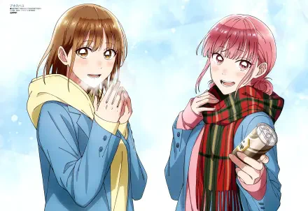 Anime Blue Box Chinatsu Kano Hina Chouno HD Desktop Wallpaper | Background Image