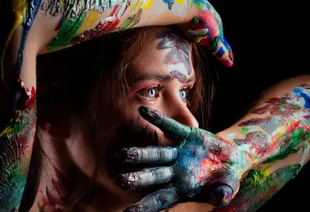 face paint HD Desktop Wallpaper | Background Image