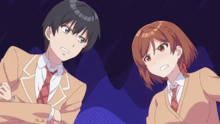 Anime I'm Getting Married to a Girl I Hate in My Class Saito Houjou Akane Sakuramori HD Desktop Wallpaper | Background Image