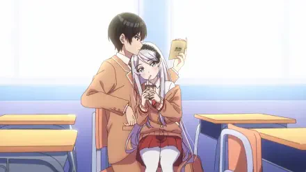 Anime I'm Getting Married to a Girl I Hate in My Class Shisei Houjou Saito Houjou HD Desktop Wallpaper | Background Image