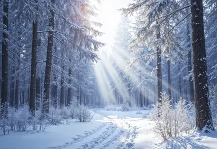landscape snow HD Desktop Wallpaper | Background Image