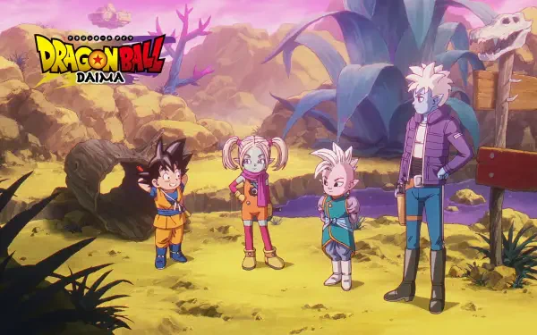 Anime Dragon Ball DAIMA HD Desktop Wallpaper | Background Image
