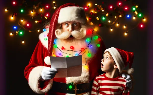 Santa Christmas HD Desktop Wallpaper | Background Image
