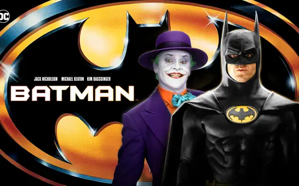 Batman (1989) Batman Joker Michael Keaton Jack Nicholson HD Desktop Wallpaper | Background Image