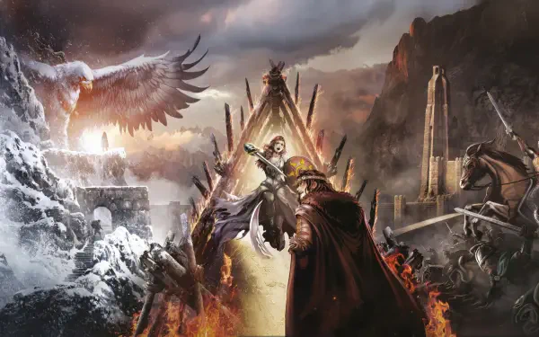 The Lord of the Rings: The War of the Rohirrim HD Desktop Wallpaper | Background Image