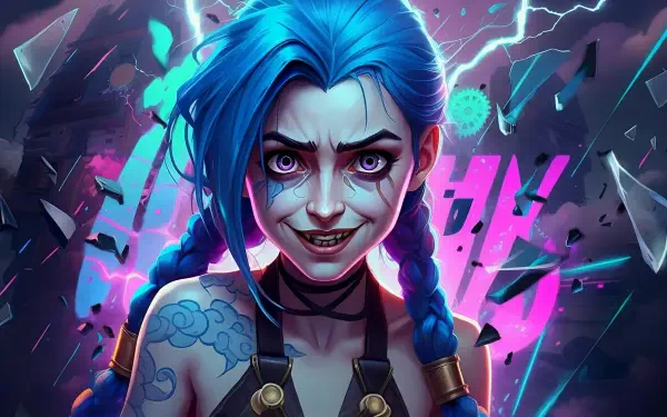 Jinx (League Of Legends) HD Desktop Wallpaper | Background Image