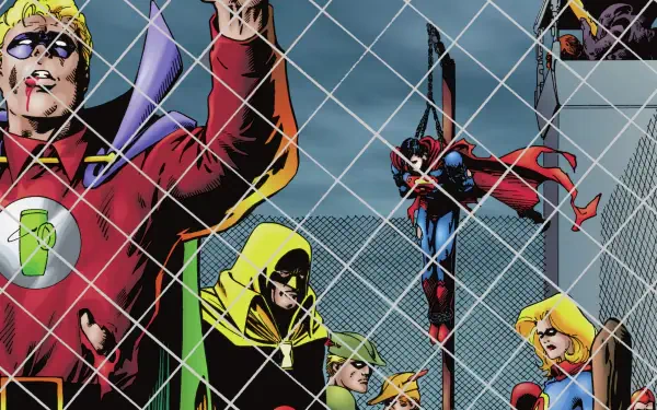 JLA: Year One Comic HD Desktop Wallpaper | Background Image