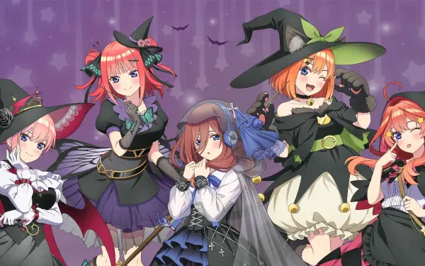 Anime The Quintessential Quintuplets HD Desktop Wallpaper | Background Image