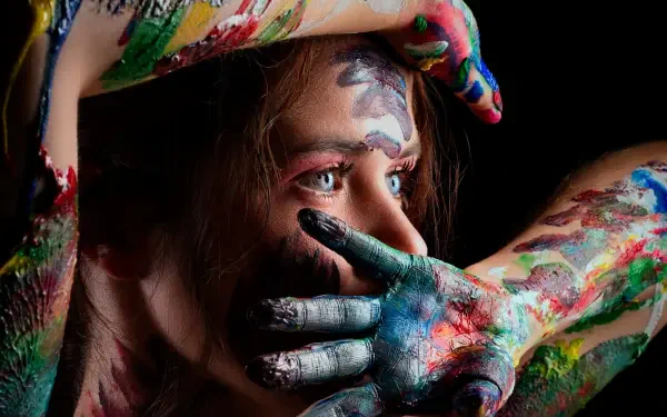 face paint HD Desktop Wallpaper | Background Image