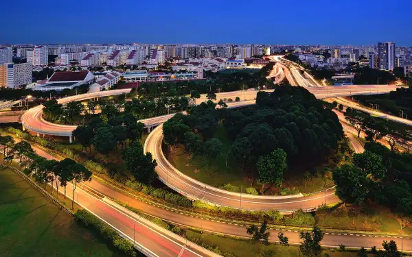 city night HD Desktop Wallpaper | Background Image