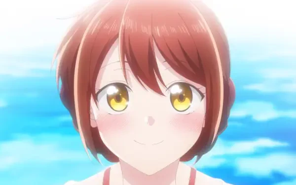 Anime I Have a Crush at Work Yui Mitsuya HD Desktop Wallpaper | Background Image