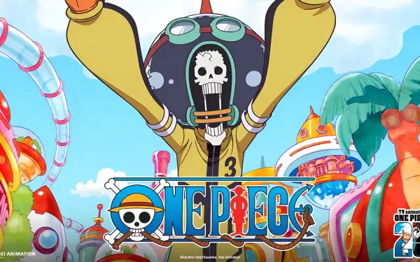 Anime One Piece Brook (One Piece) HD Desktop Wallpaper | Background Image