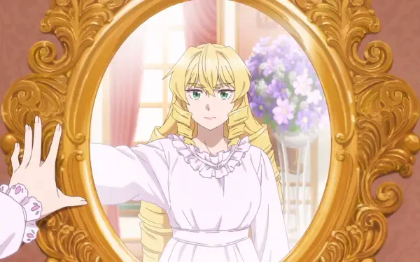 Anime From Bureaucrat to Villainess: Dad's Been Reincarnated! Grace Auvergne HD Desktop Wallpaper | Background Image