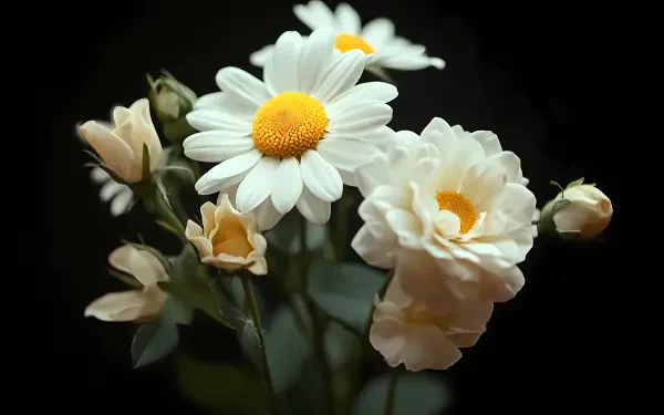 flower rose daisy HD Desktop Wallpaper | Background Image