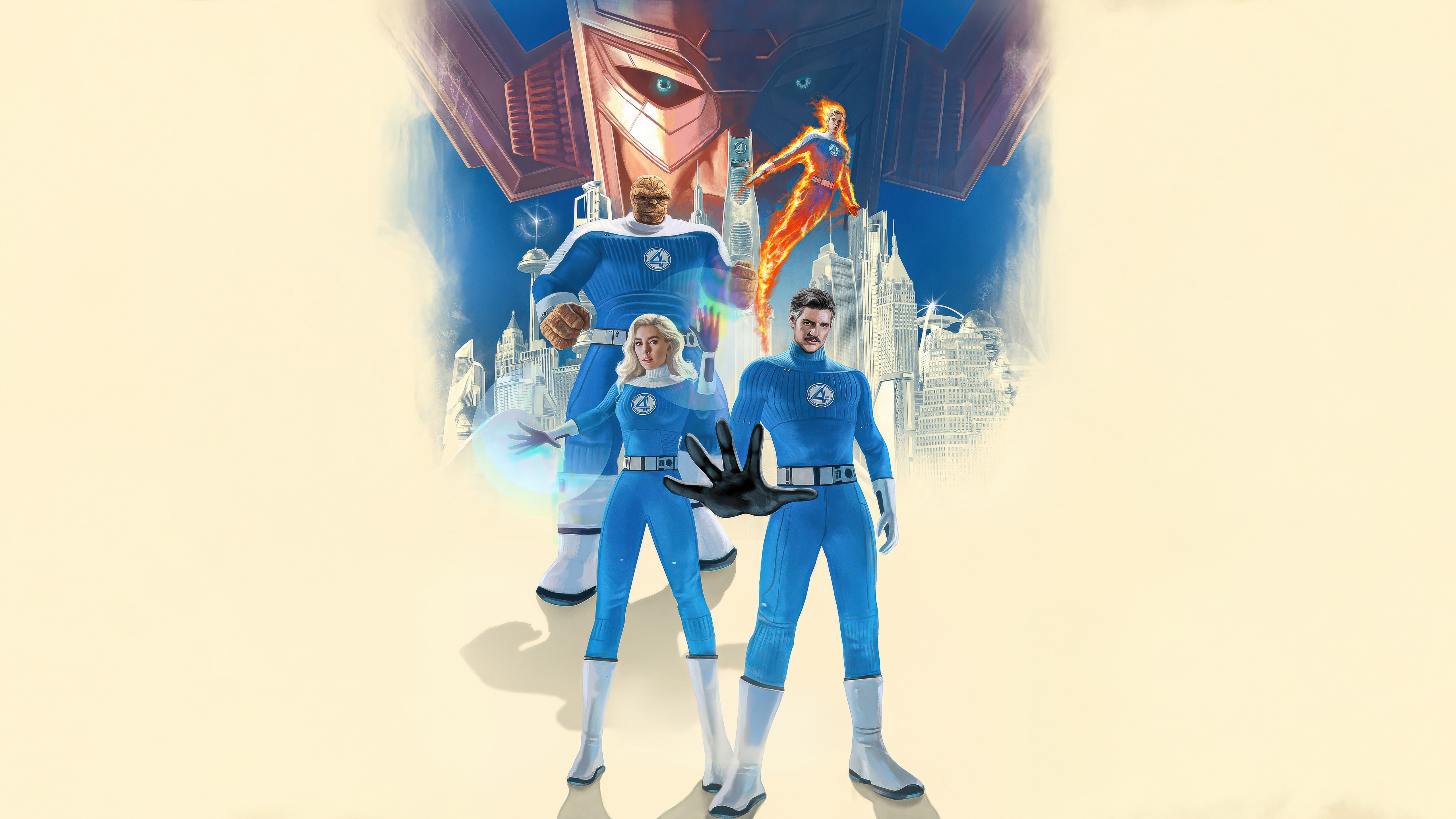 Fantastic Four 4k Wallpaper — free download