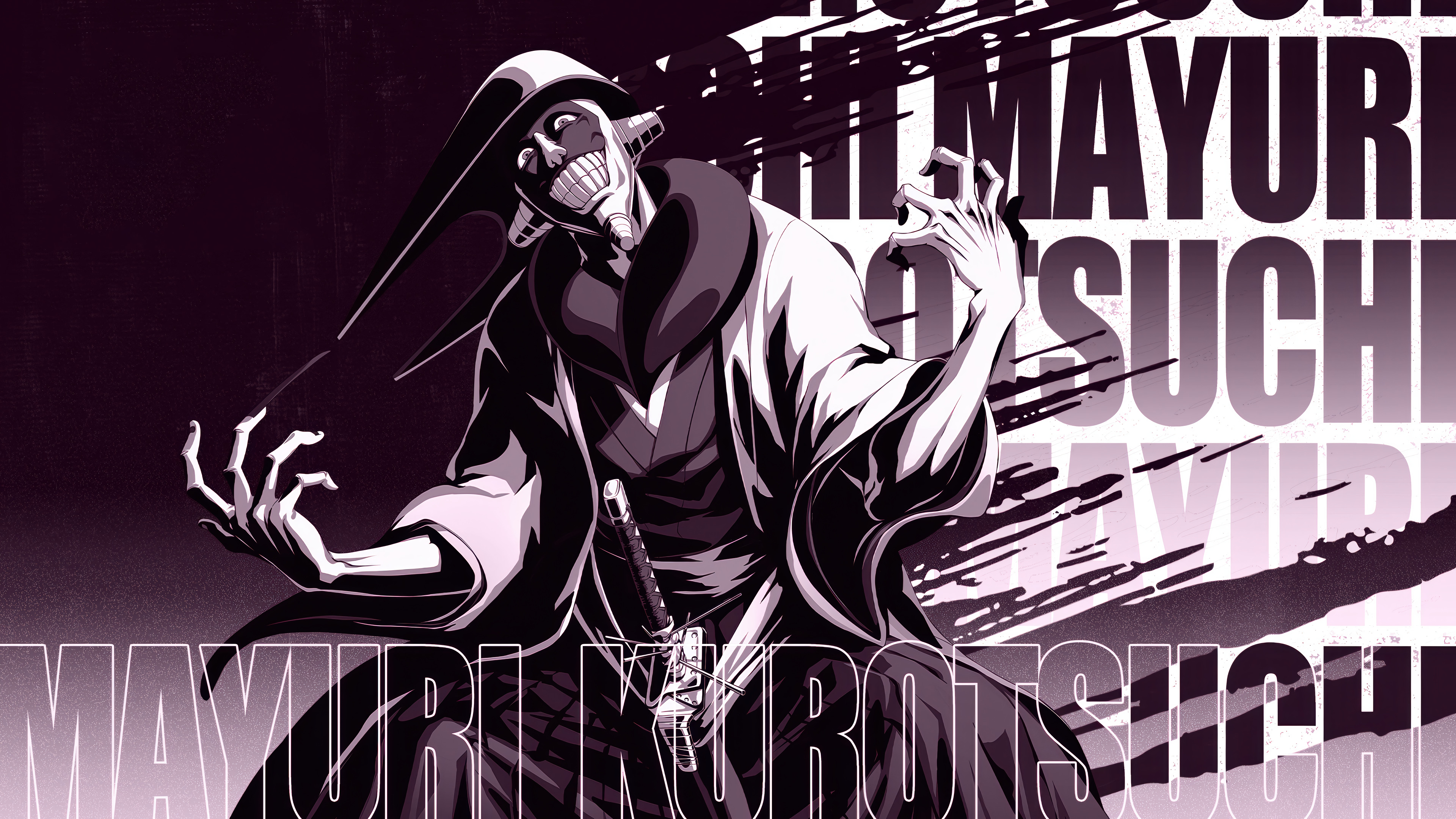 Mayuri Kurotsuchi — Bleach 4K Ultra HD Wallpaper