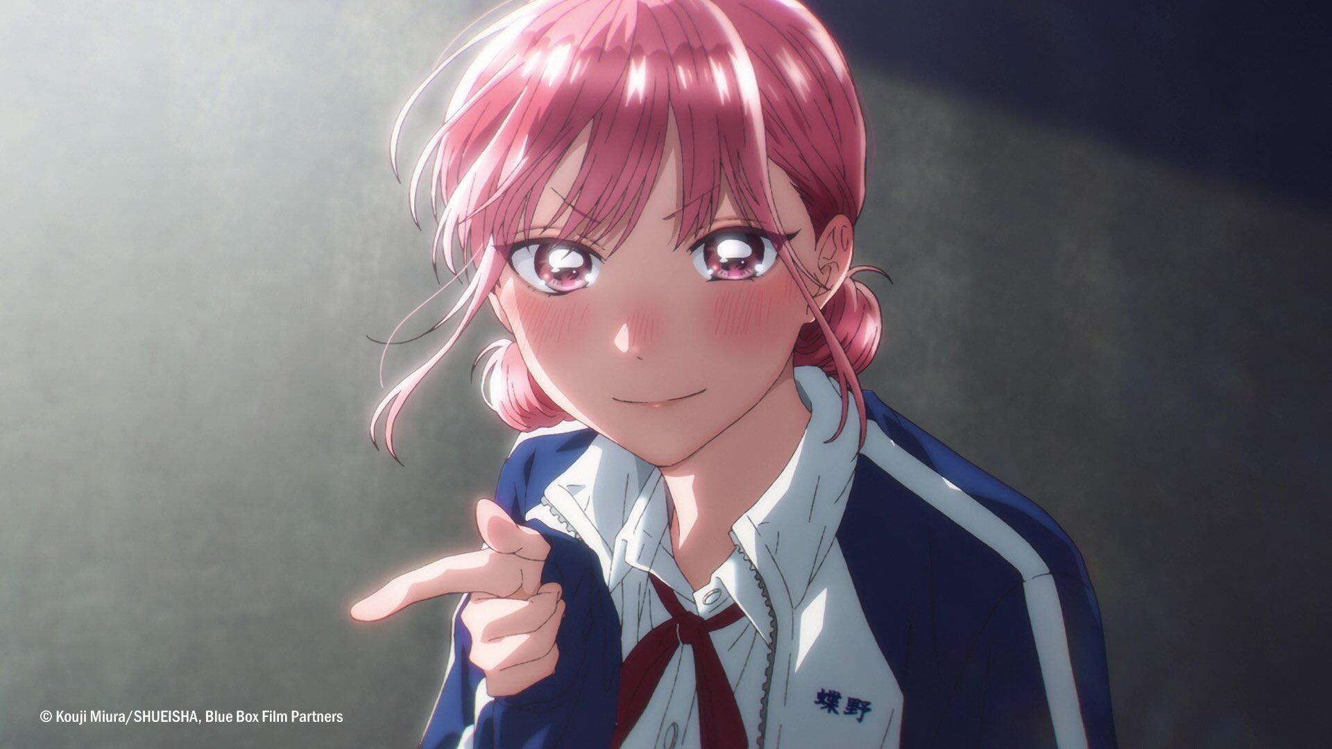 Download Anime Blue Box Hina Chouno HD Wallpaper