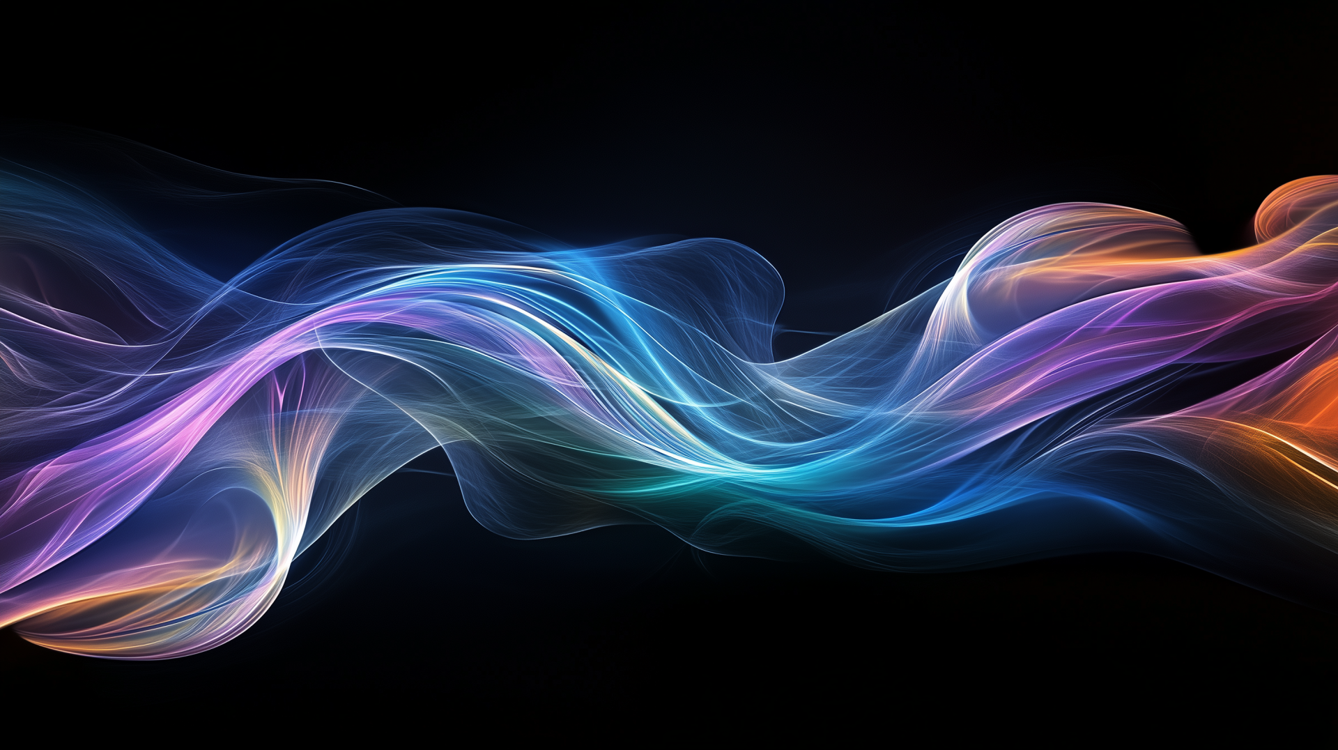 Download Abstract Fluid Shapes Glow HD Wallpaper by michaldunaj
