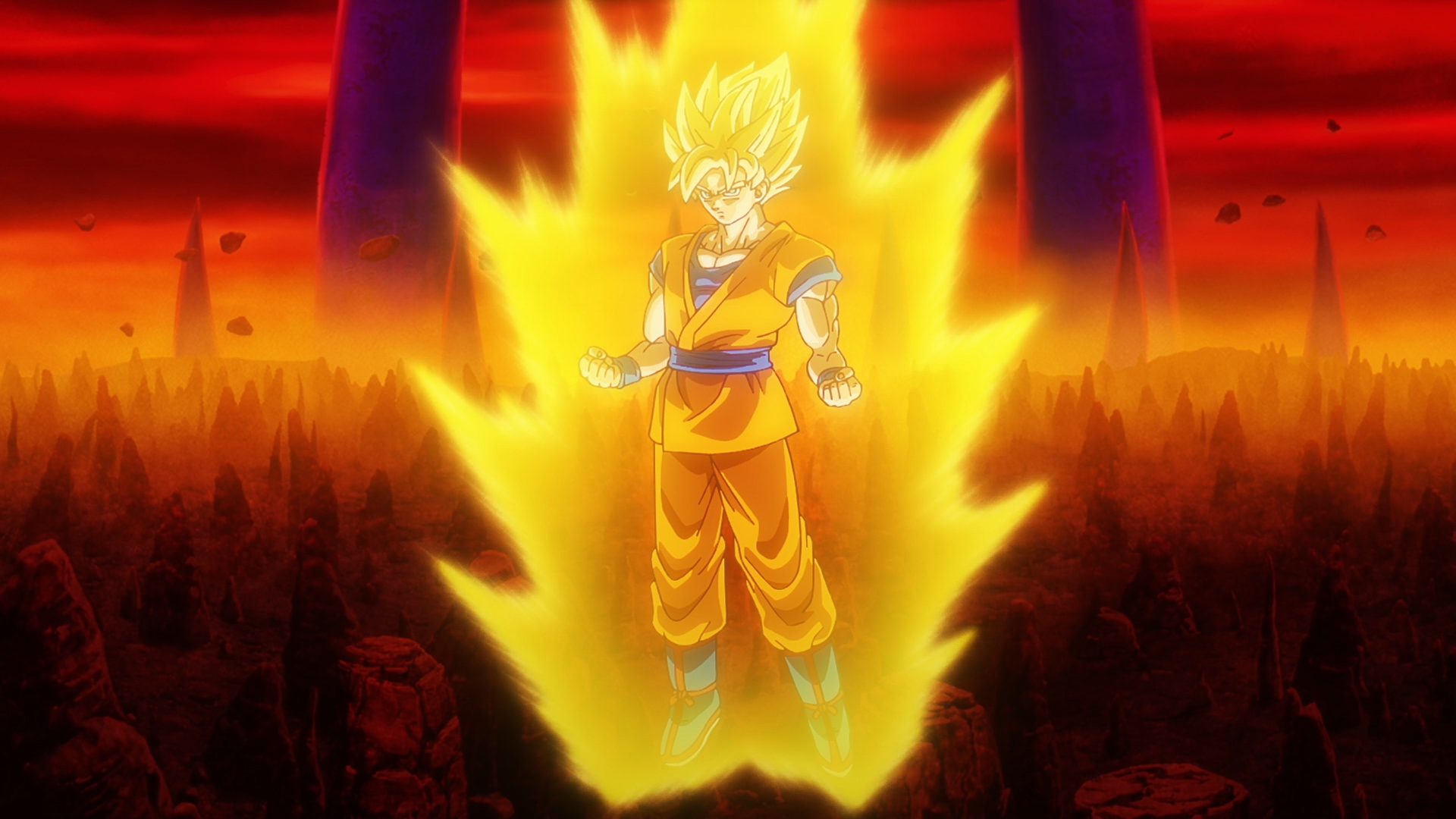 Download Anime Dragon Ball DAIMA Goku Super Saiyan 2 HD Wallpaper