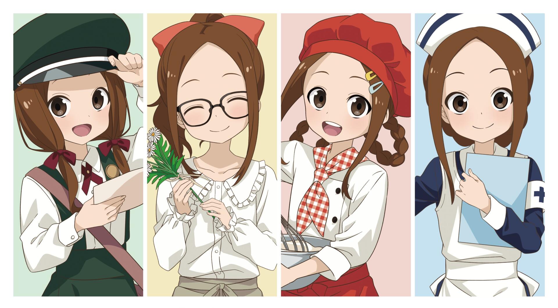 Download Anime Teasing Master Takagi-san Takagi (Karakai Jouzu No Takagi-san) 4k Ultra HD Wallpaper