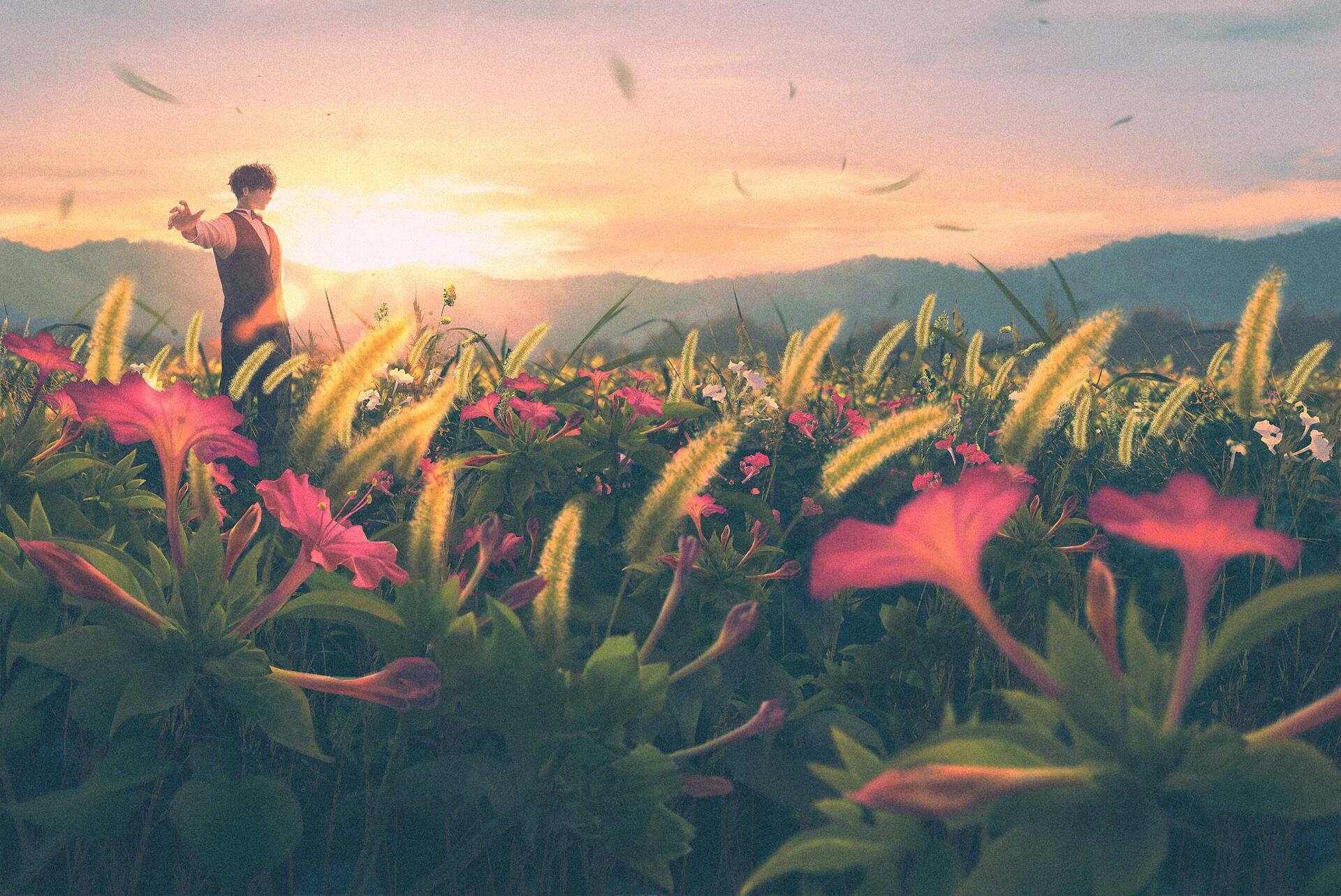 Download Anime Kijin Gentōshō HD Wallpaper by Tamaki