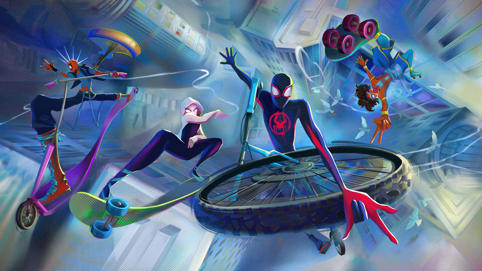 Download Spider-Man: Across The Spider-Verse 4k Ultra HD Wallpaper