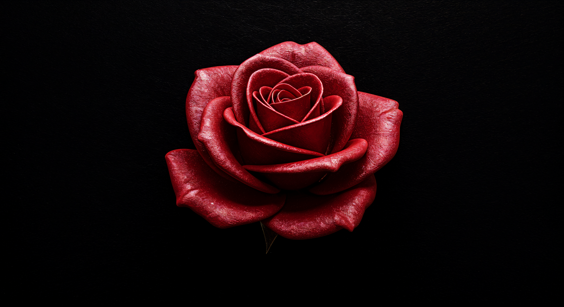 A vibrant red rose in sharp detail against a black background, captured as a 4K Ultra HD PC desktop wallpaper and background.