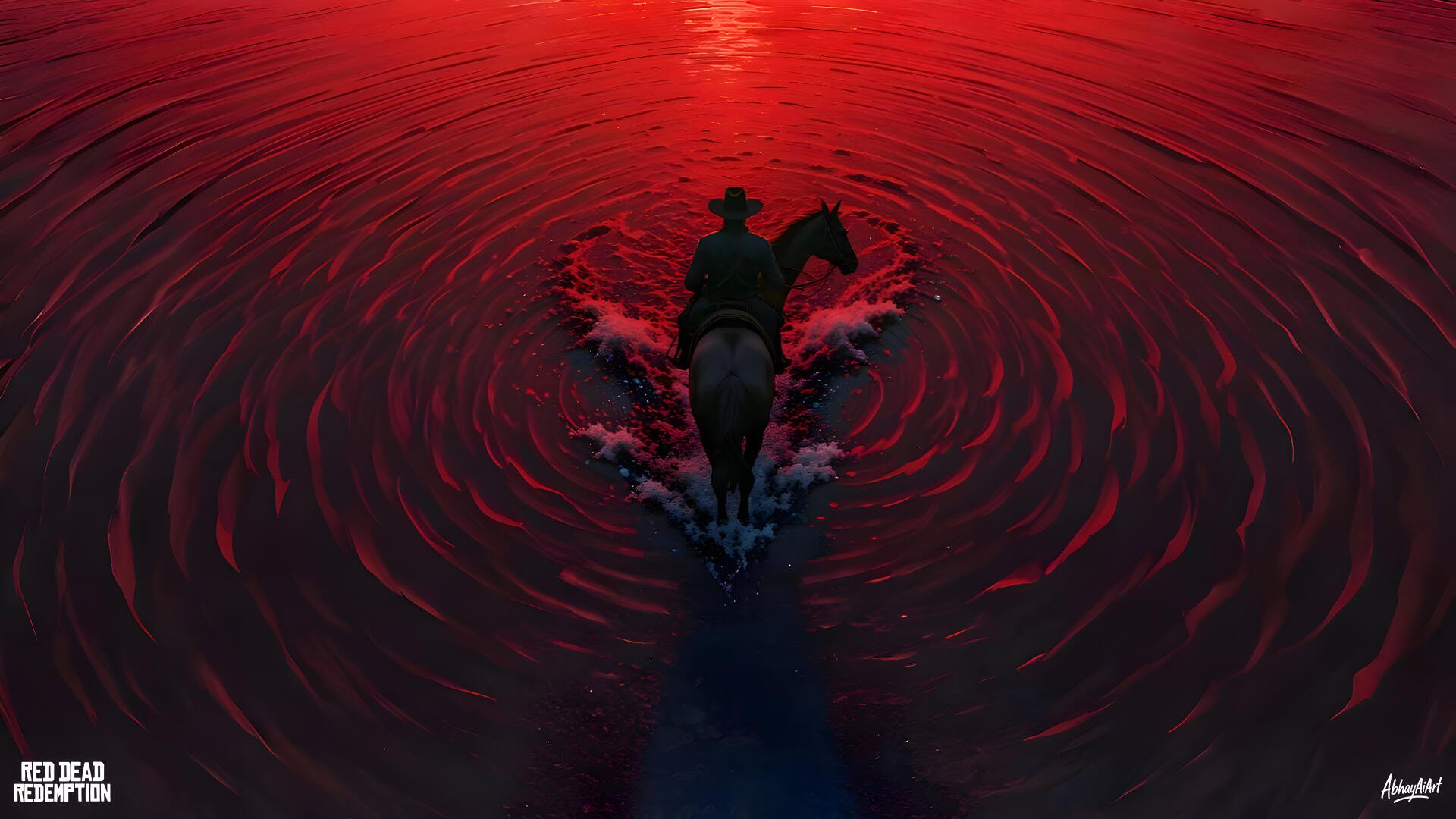 Red Dead Redemption by AbhayAiArt