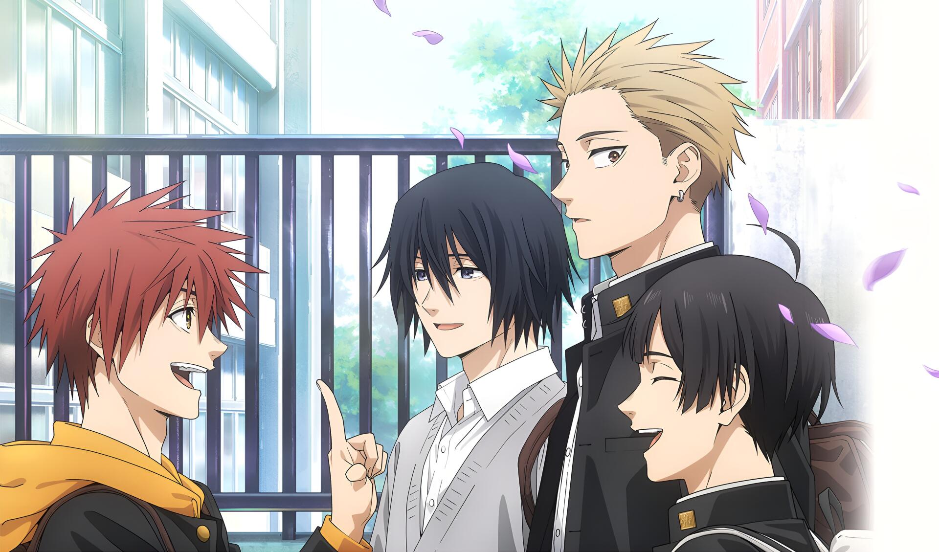 Download Anime The Fragrant Flower Blooms With Dignity HD Wallpaper