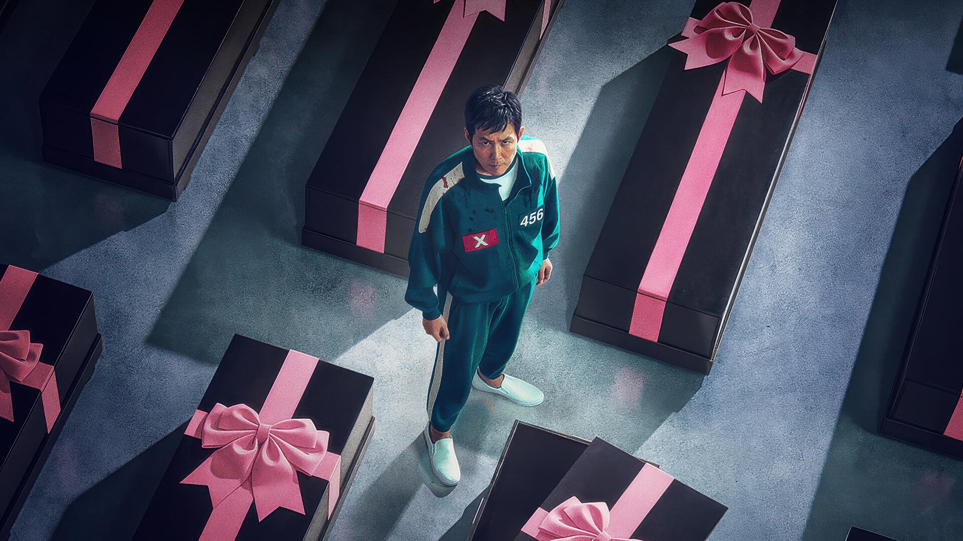 Squid Game 4K Ultra HD Wallpaper – Intense Survival Moments