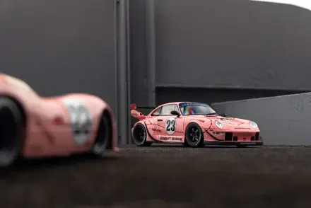 car Porsche pink car HD Desktop Wallpaper | Background Image