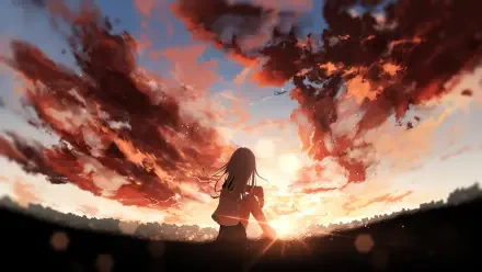  Sunset Anime