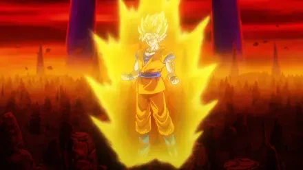 Anime Dragon Ball DAIMA Goku Super Saiyan 2 HD Desktop Wallpaper | Background Image
