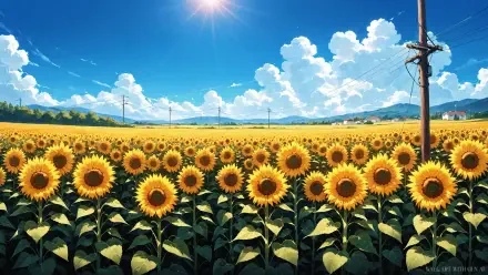 flower outdoor sky cloud HD Desktop Wallpaper | Background Image