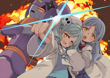 Anime A Ninja and an Assassin Under One Roof HD Desktop Wallpaper | Background Image