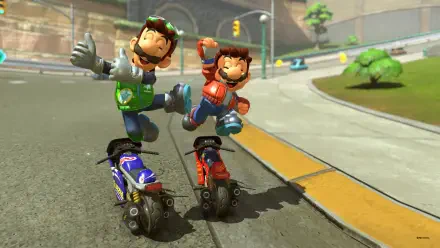 Mario Kart world HD Desktop Wallpaper | Background Image