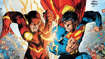 Superman: Up in the Sky HD Desktop Wallpaper | Background Image